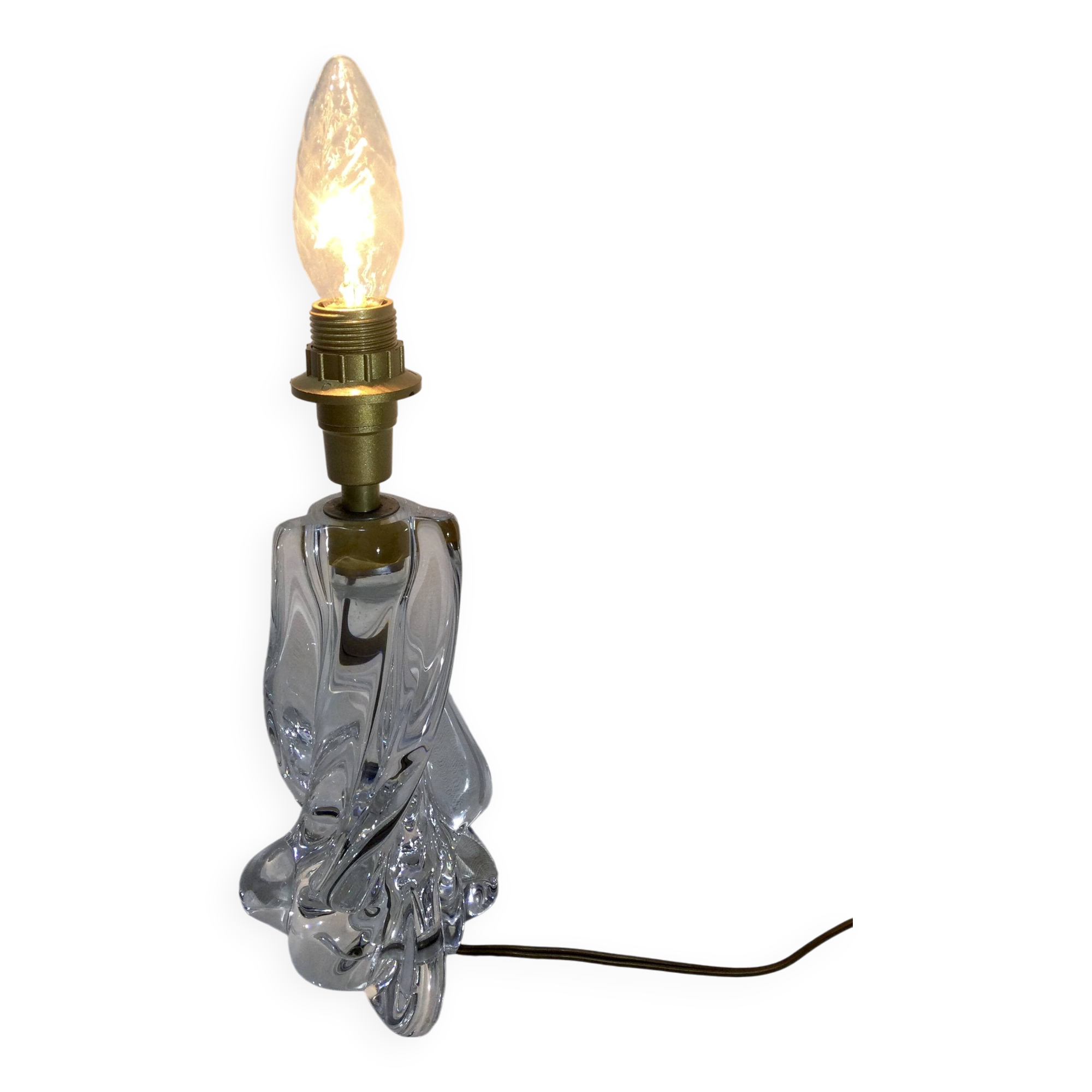 Sèvres crystal lamp base
