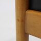 1960s Beech Leather Stool, Denmark