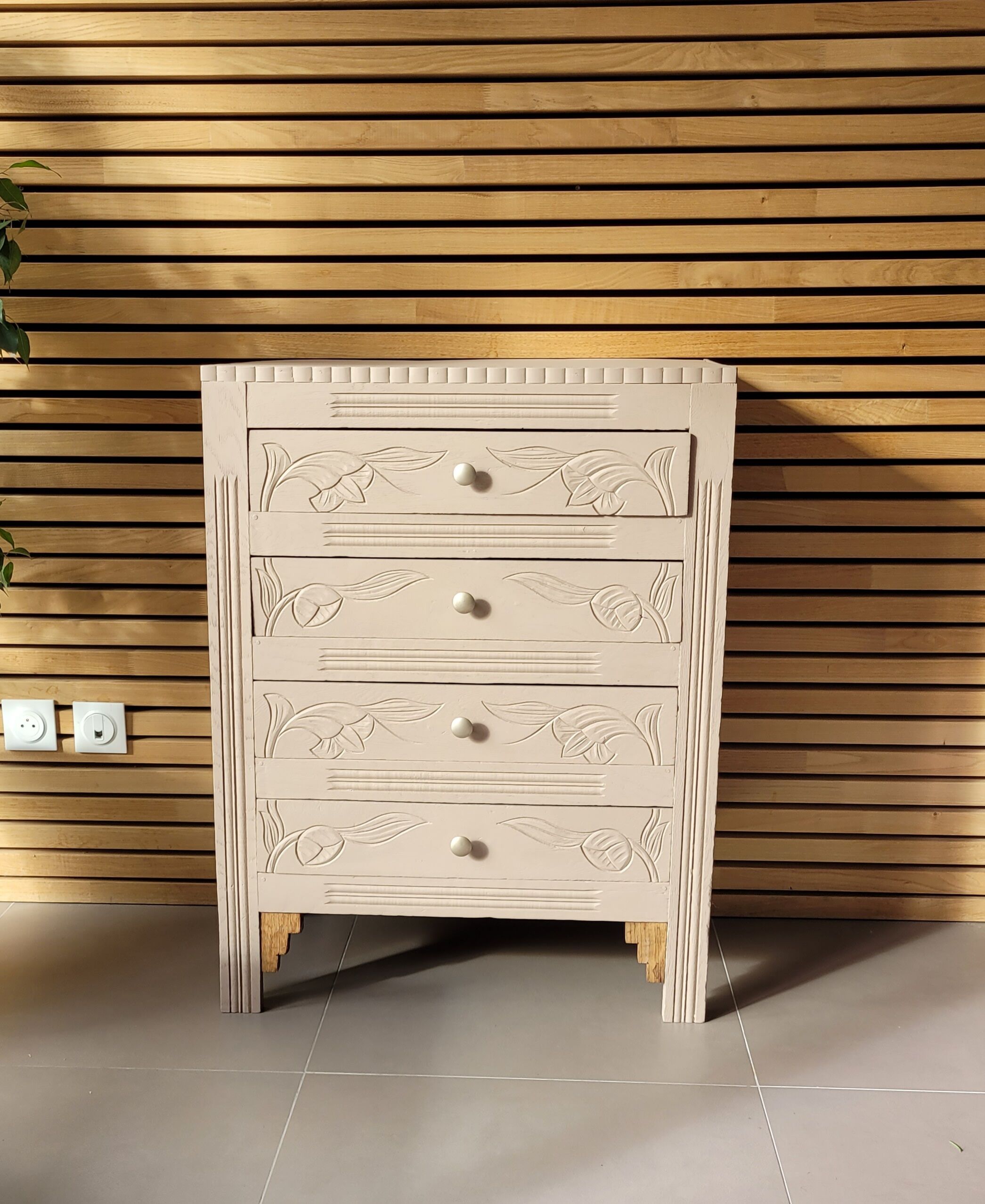 Commode art déco vintage