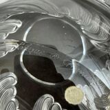 Vase "Vagues" Art Déco En Cristal Signé Lalique, France Années 1960