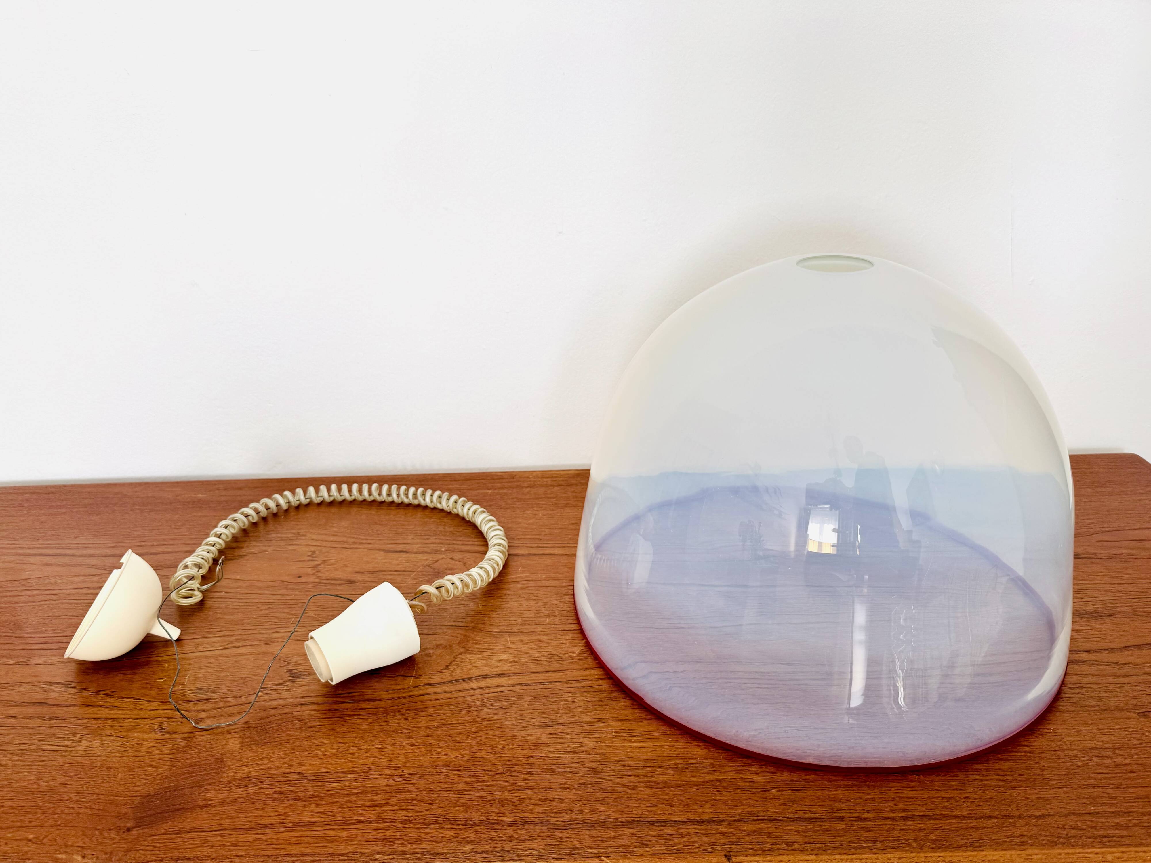 Murano Glass Pendant Lamp by Roberto Pamio and Renato Toso for Leucos