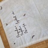 Carpet with floral motifs signed Izabel do Recife