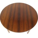 Scandinavian rosewood dining table, Sweden, 1960s