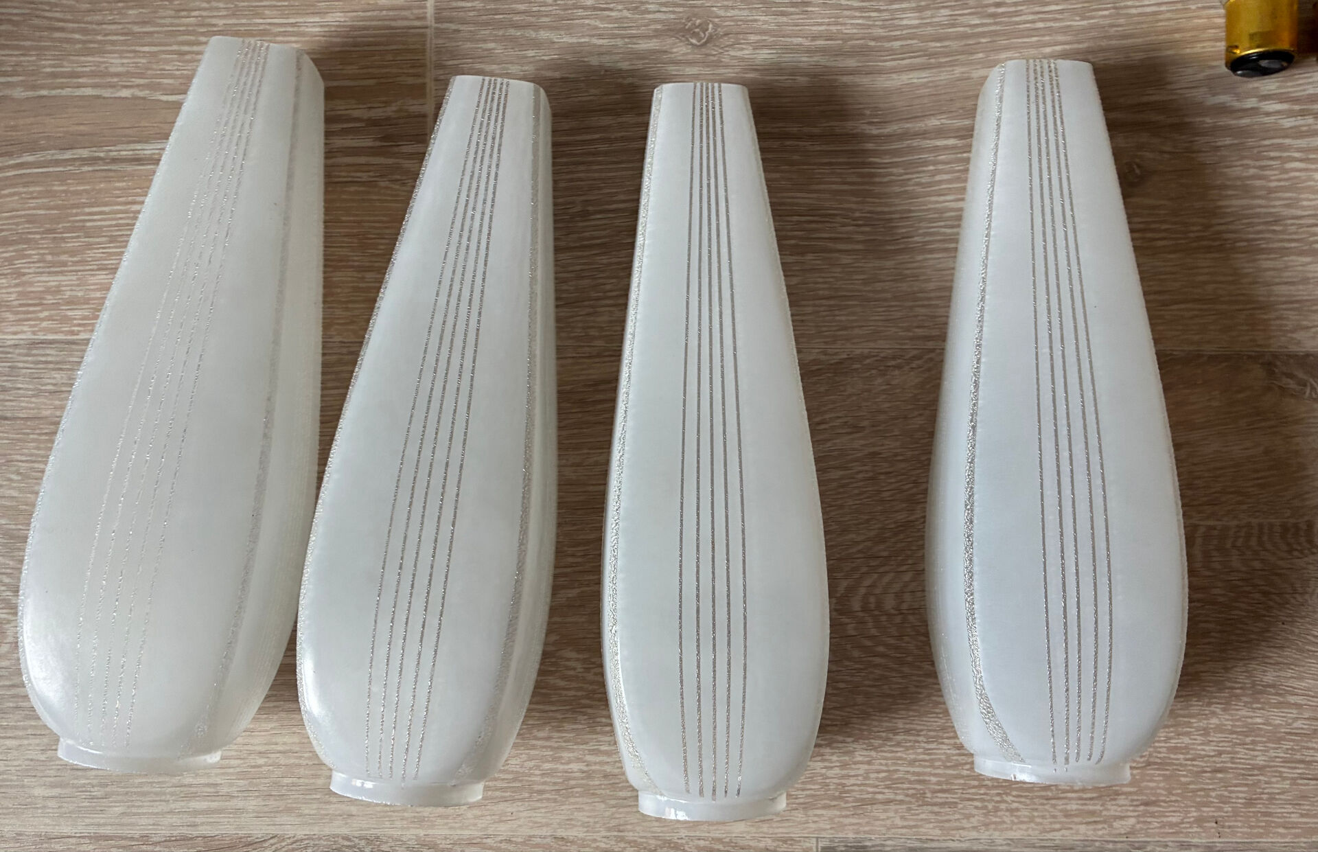 Pair of vintage 60s wall lights
