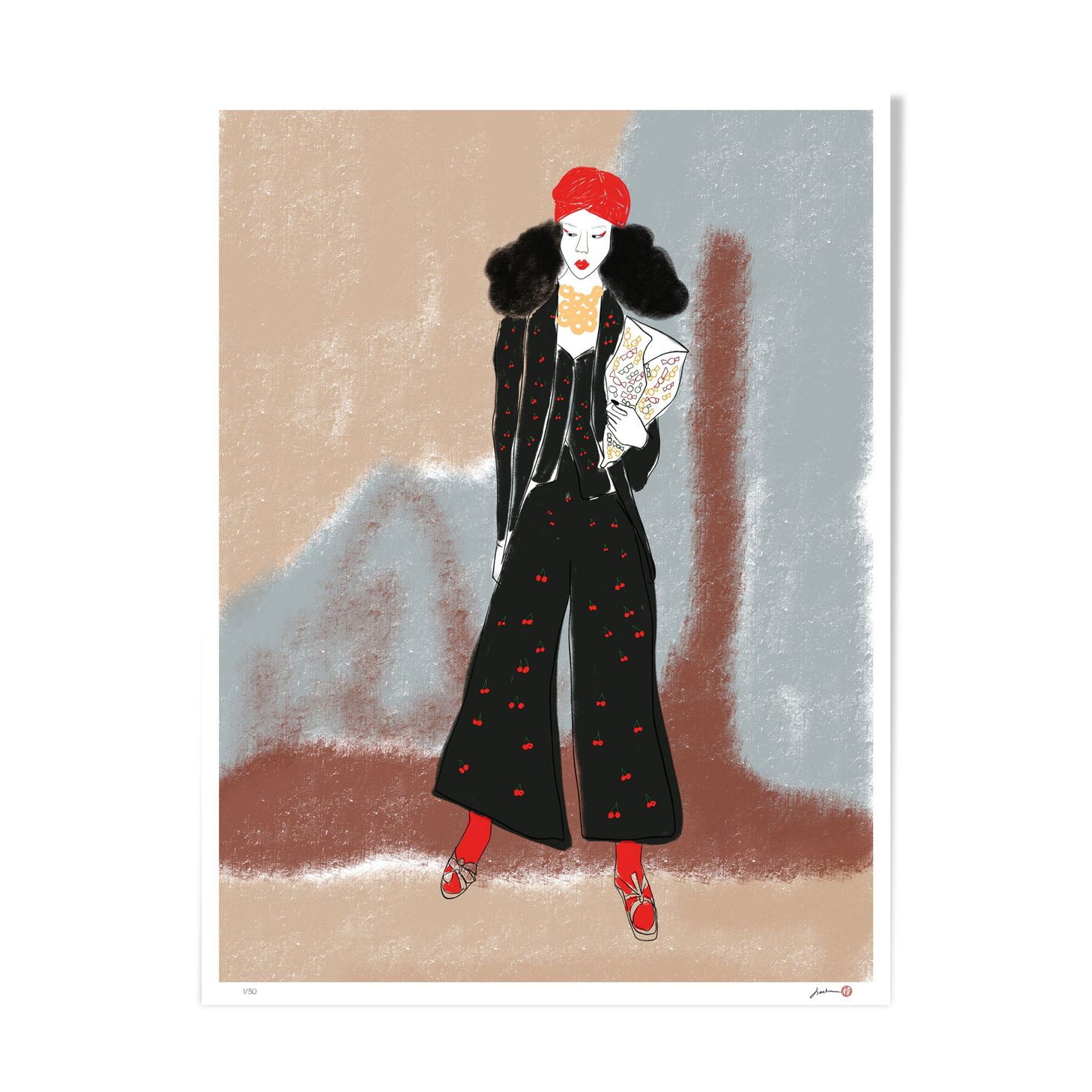 Gucci cherry suit limited edition