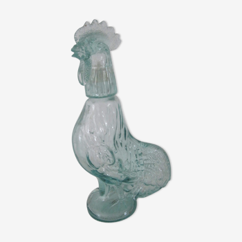 Glass Rooster-shaped bottle