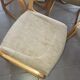 Lot de chaises traineau baumann ensemble de 4