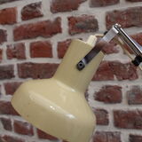 Lampe articulée Aluminor ivoire 70's