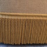 Golden velvet toad sofa