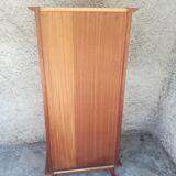 Vitrine en teck