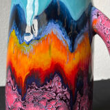 Ricard ceramic pitcher signed o.conguis