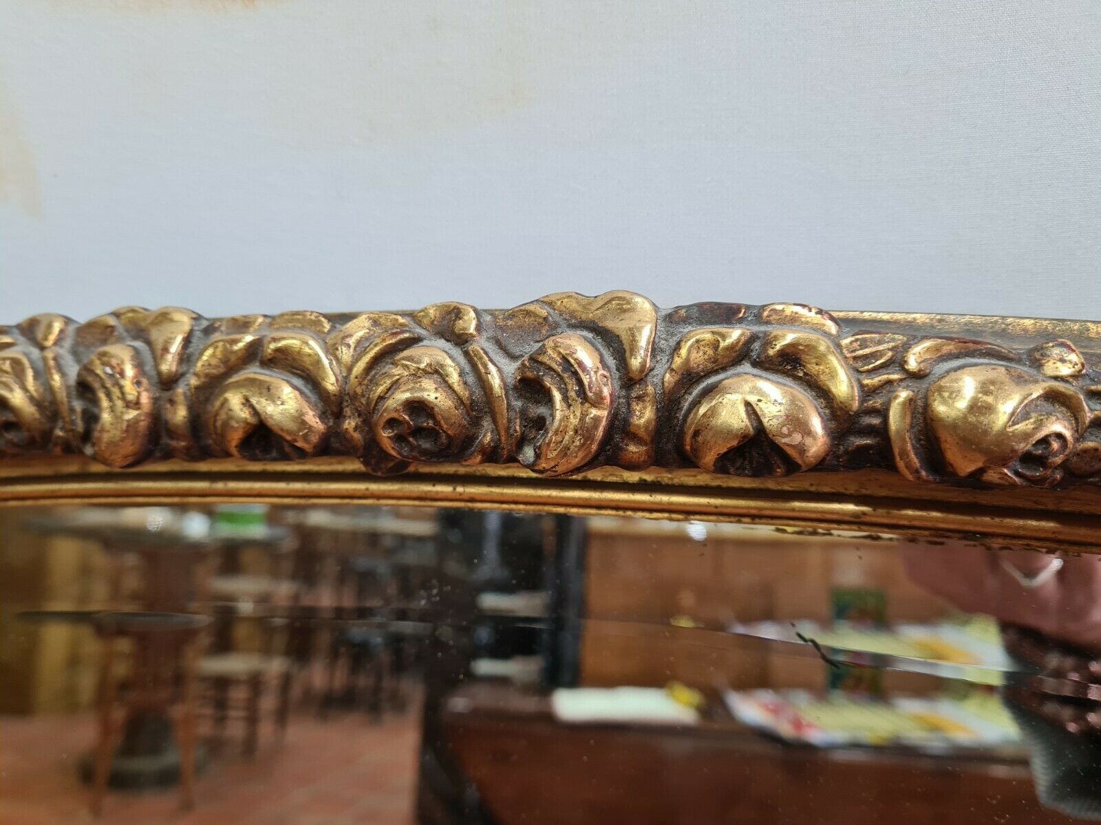 Gilded mirror Louis XVI style - 128x88cm