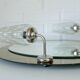 Illuminated Vanity Mirror Vintage Bathroom Wall Mirror from Germany 1980's