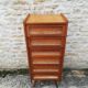 Commode haute rotin