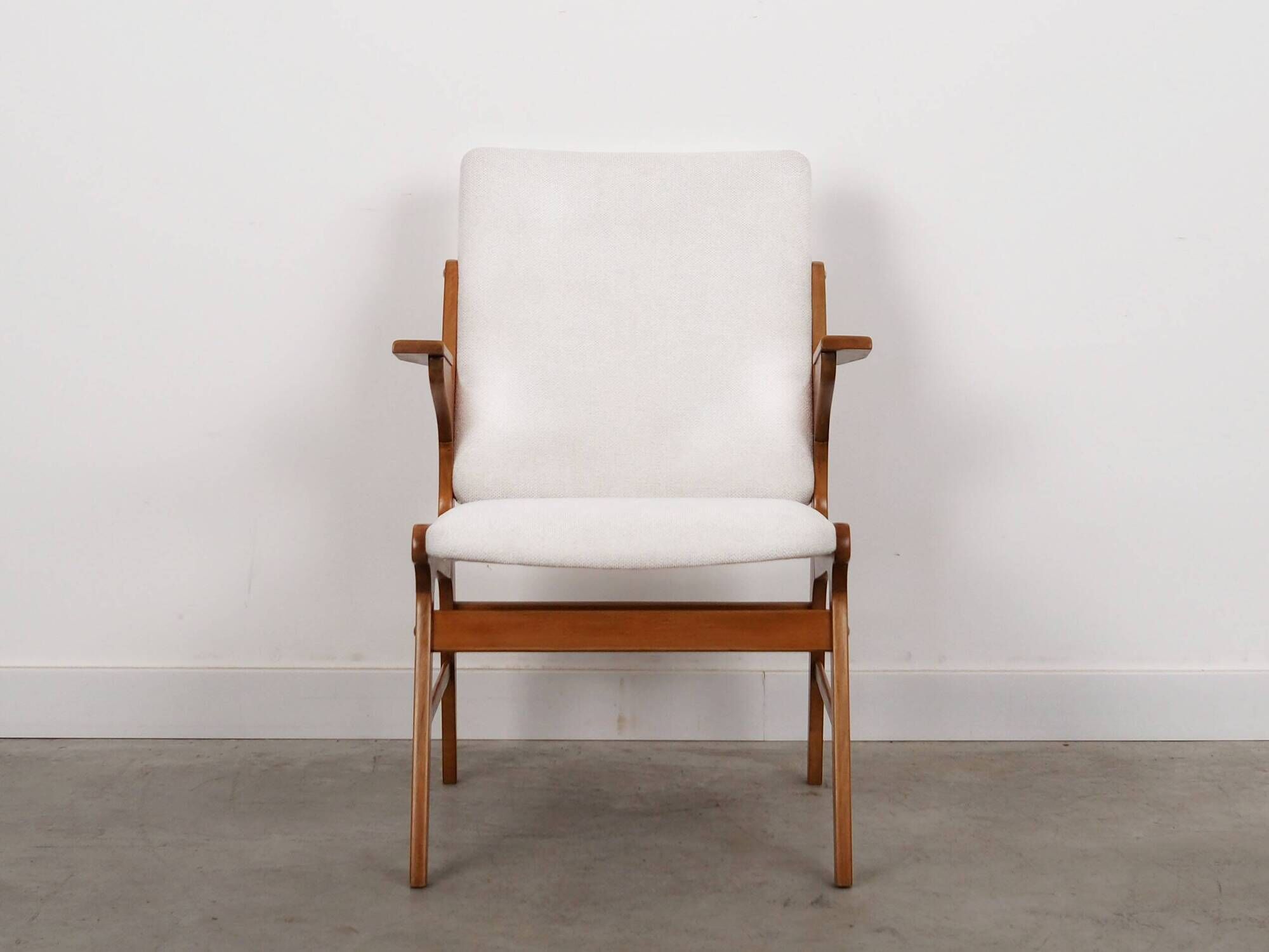 Scandinavian beech armchair, Arne Hovmand Olsen, A. R. Klingenberg & Son