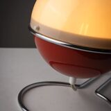 Lampe de table Space Age rouge Formland par Sidse Werner et Leif Alring pour Fog & Mørup, Danemark, années 1970