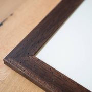 Vintage painting with ash frame, 1970-1980