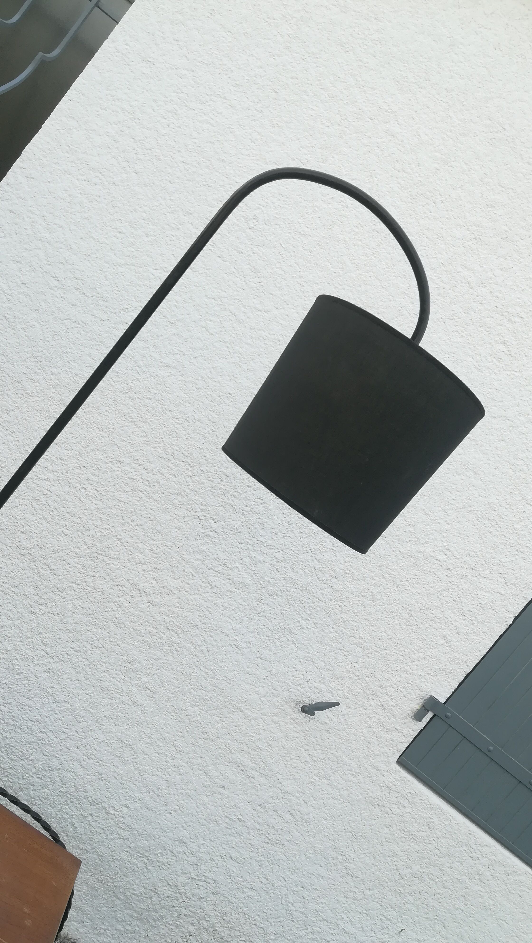 Iron reader or lamppost wrought in 1960