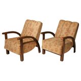 Pair of ART DECO armchairs, 1930´s, Central Europe