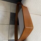 Pair of large rocking chairs reupholstered in White Boucle