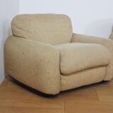 Sofas and Armchair in Wool by Busnelli, 1970s, Set of 3