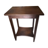 Table d'appoint console bois a rabat, style Art Déco