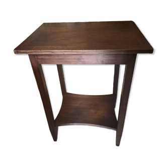 Table d'appoint console bois a rabat, style Art Déco