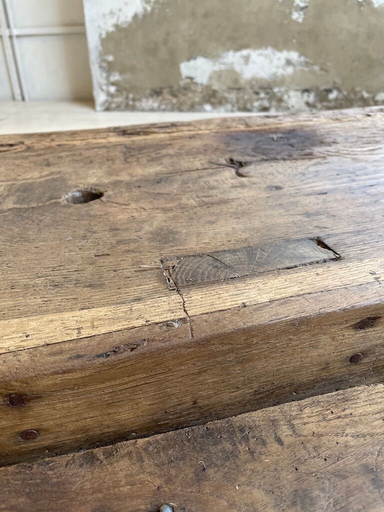 Brutally artisanal oak coffee table