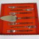 Vintage Dutch cake server Amefa in stainless steel and teak – an
