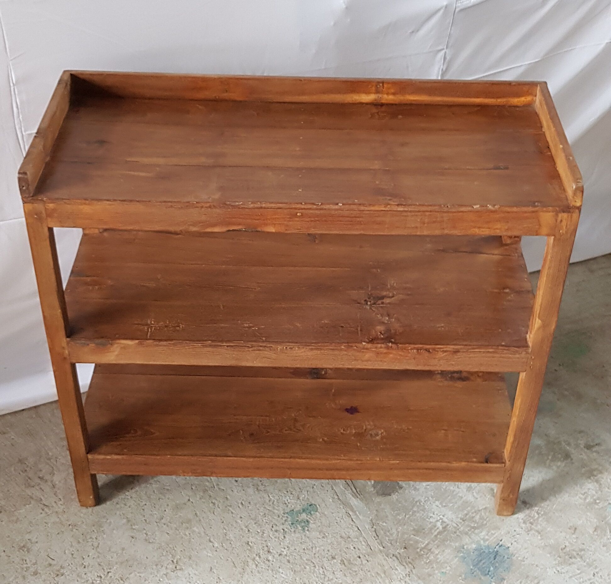 Old teak shelf