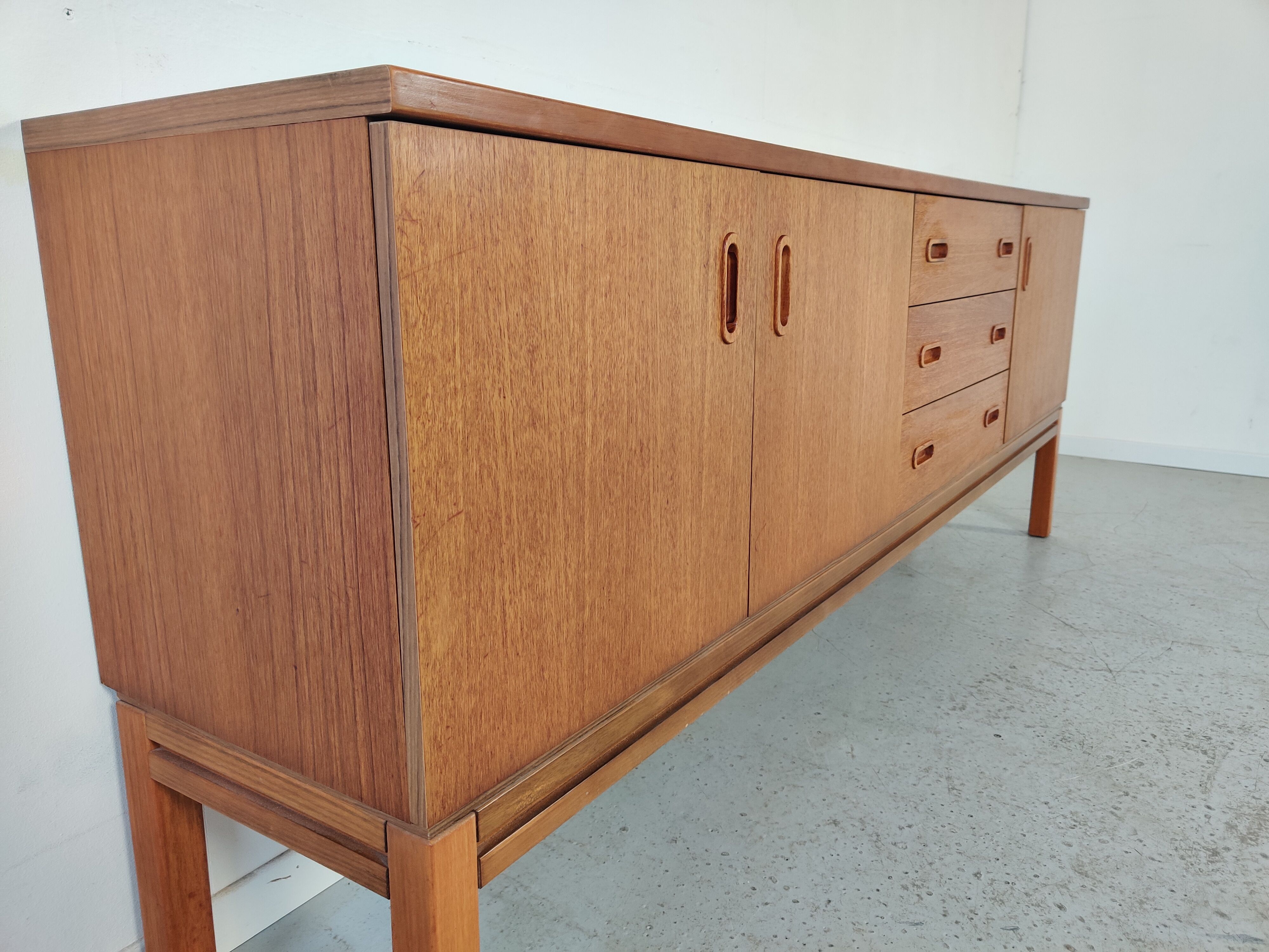 Scandinavian teak sideboard, 60s