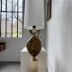 Pair of Philippe Barbier table lamps from the 70s
