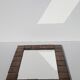 Ceramic mirror 70s/80s