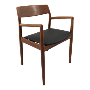 Fauteuil en teck par Scantic Møbelverkverk