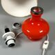 60s 70s Table Lamp Table Lamp Glass Mid Century Space Age Design
