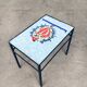 Vintage Mosaic Tile Side Table, Belgium, 1960s