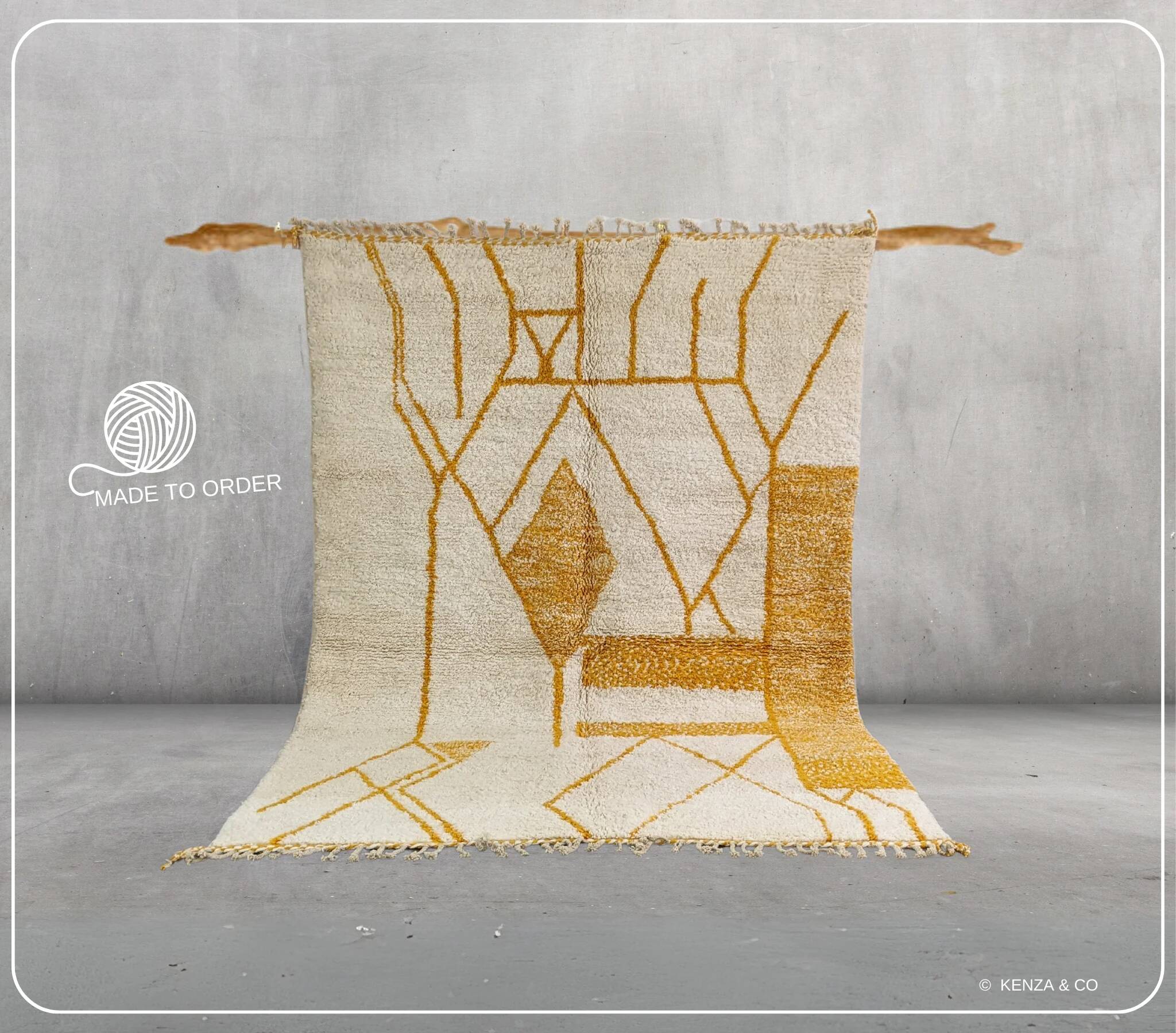 Tapis Azilal fait main – Pré-commande #G387