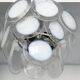 Vintage 1960s Murano Chandelier, Big Size, Dining Room Decorative Lamp, Vistosi