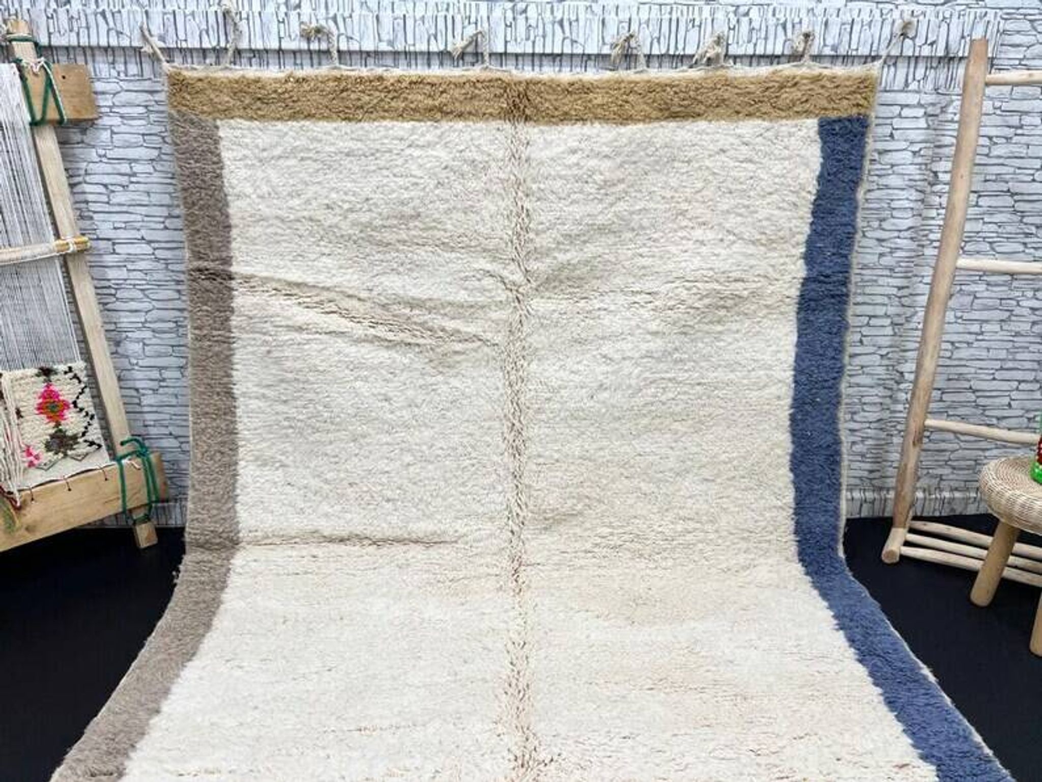 Tapis en laine marocain 3/2 mètre