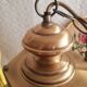 Brass and glass lantern pendant/chandelier - vintage
