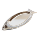 Vintage WMF Cromargan fish serving platter, stainless steel