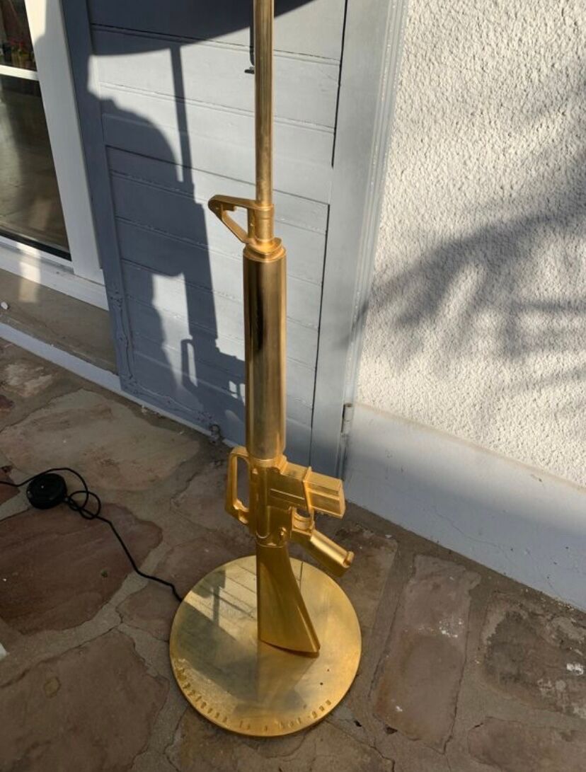 Floor lamp Gun by Philippe Starck