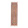 1970s Vintage Turkish Hand-Knotted Wool Cotton Orange Runner Rug 86x326