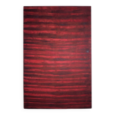 Horizontal Organic Lines In Pink And Black By Karina Savonenko, 80x120cm