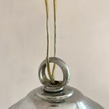 Vintage stained glass style pendant lamp