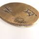 Signed bronze paperweight, 1993