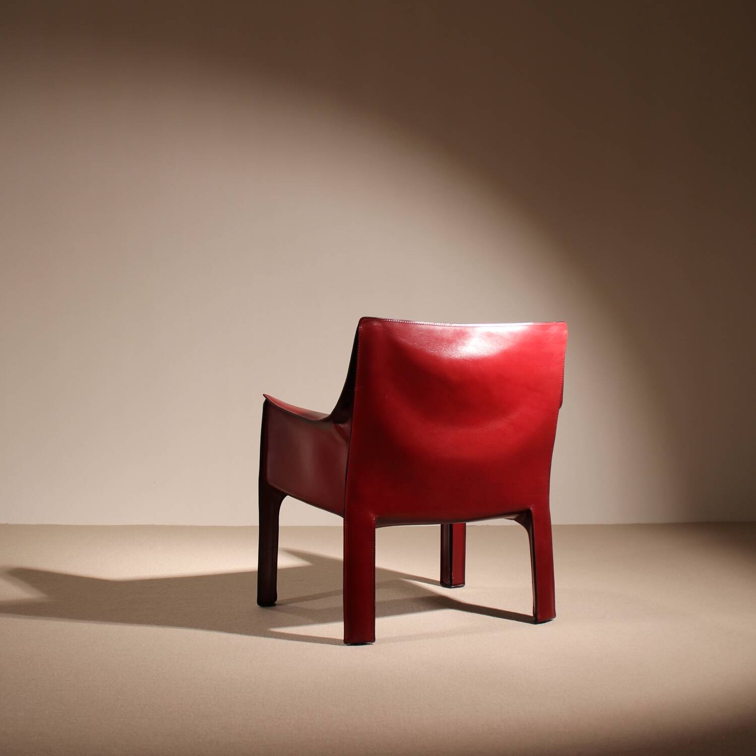 Fauteuil en cuir 'CAB 414' par Mario Bellini pour Cassina | Italie 1982