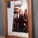 Art Deco mirror wooden surround