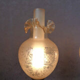 Pair of art nouveau lamps