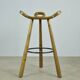 Special vintage brutalist SPANISH Marbella bar stools, 1970s Spain